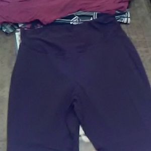 Duo maternity brown dress pants